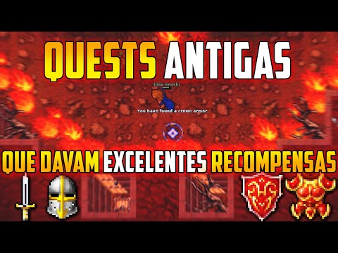 TIBIA QUESTS #13 HOW TO DO THE BRIGHT SWORD QUEST (OUTLAW CAMP) 