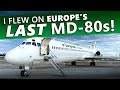 I flew on europes last md80s