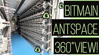 ANTSPACE by BITMAIN - 360° View by StaaS Fund - Full Turnkey Liquid Cooling Bitcoin Mining Solution!