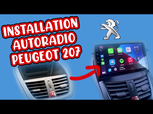 207 - Tuto installation autoradio avec Apple CarPlay 