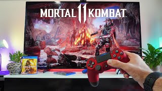 Mortal Kombat 11- PS4 POV GAMEPLAY TEST, Unboxing, Impression