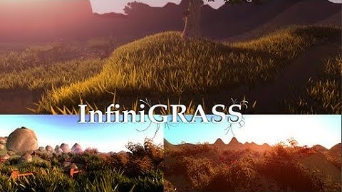 InfiniGRASS - Next Gen Interactive Volume Grass for unity assets
