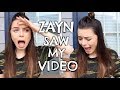 REACTING TO ZAYN MALIK REACTING TO ME Видео REACTING TO ZAYN MALIK REACTING TO ME Видео