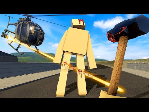 TORTURING Ragdolls in Ridiculous Ways - Building Destruction Gameplay