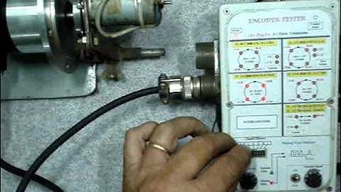 Encoder tester