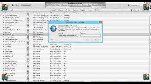 How to Authorize your new computer for ITunes 11