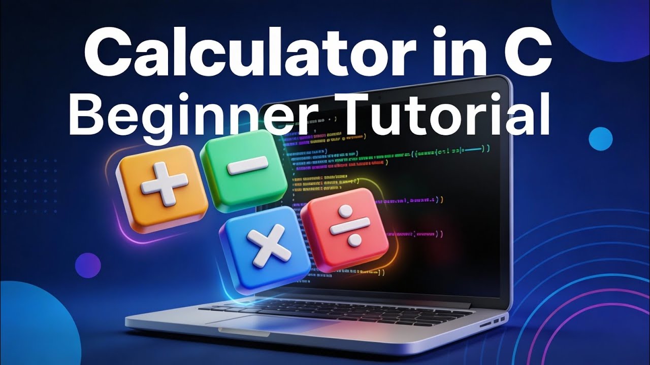 Simple Calculator In C Language | C Programming for Beginners 