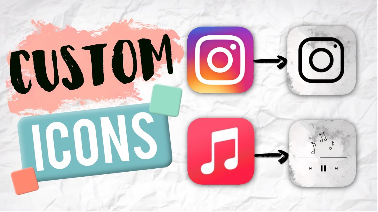 How To Customize App Icons On Iphone Ios 14 Kayla S World Youtube