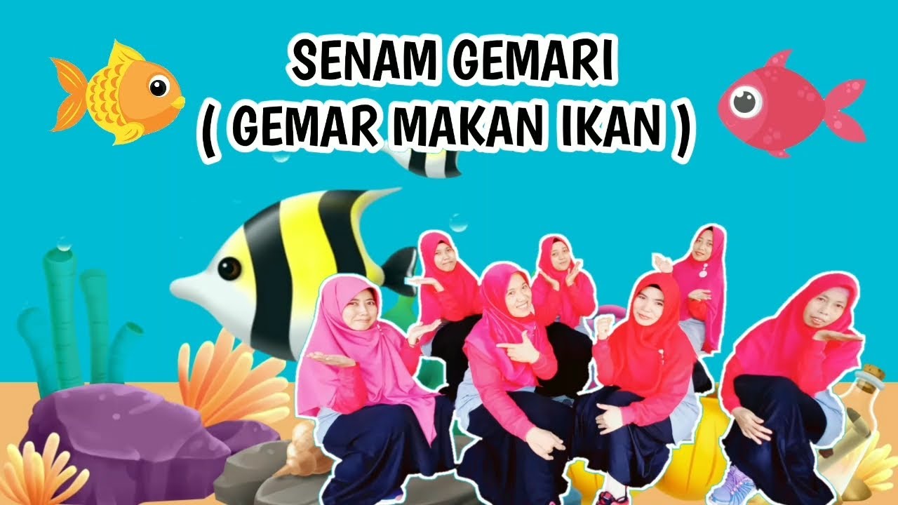 SENAM GEMARI - GEMAR MAKAN IKAN