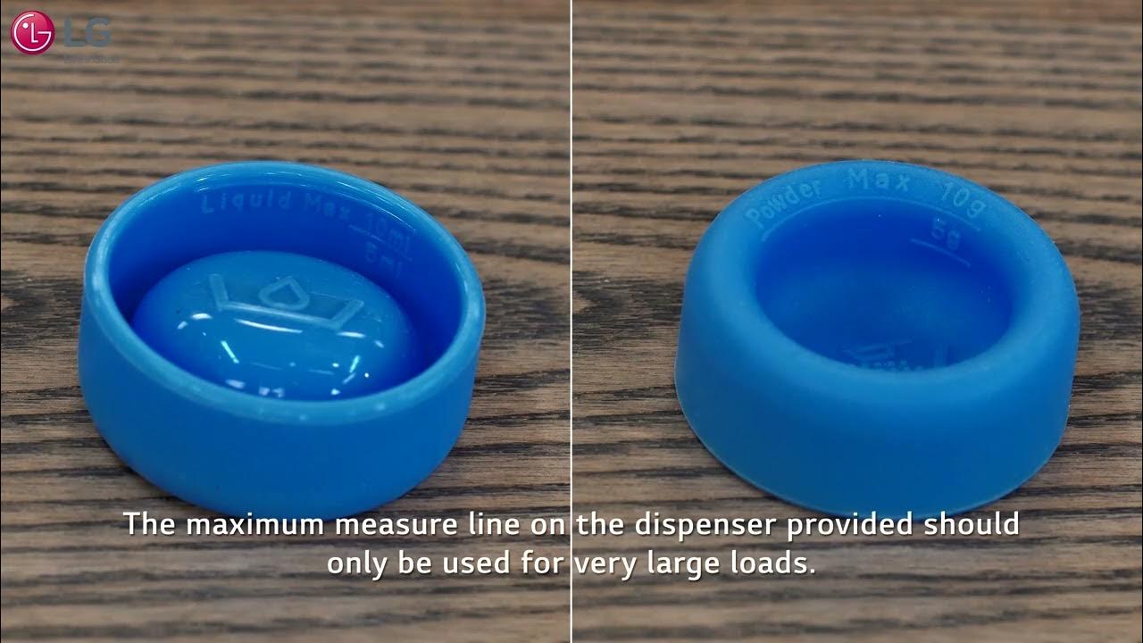 [LG Sidekick Washers] Detergent Usage YouTube