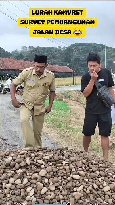 Pak lurah cek lokasi #komedi