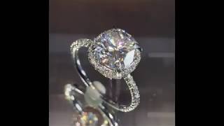 Cushion Cut Moissanite Cushion Cut Moissanite