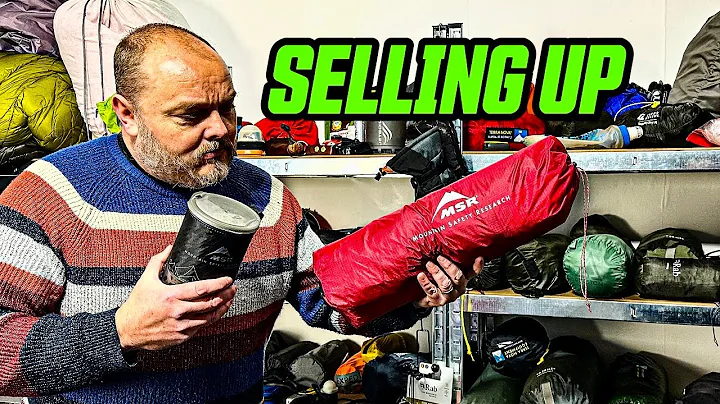 I'm SELLING my camping gear