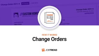 Change Orders