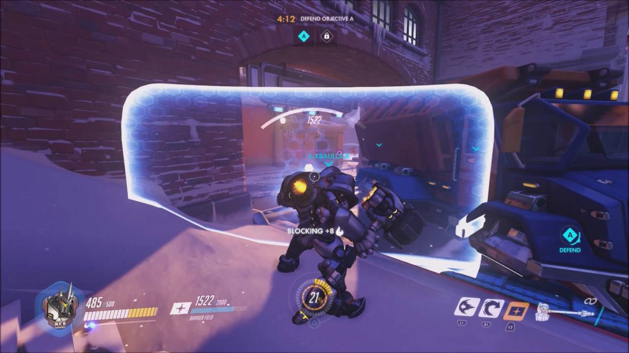 OVERWATCH "I Am Your Shield" Trophy/Achievement Guide (Reinhardt