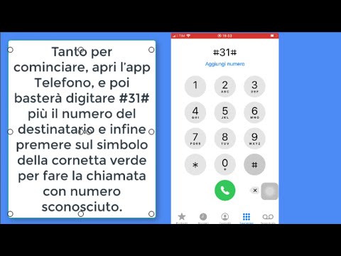 Video: Come Nascondere Il Tuo Numero Di Cellulare