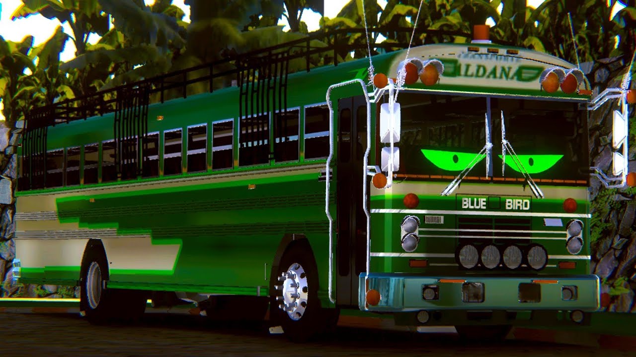 👽💢LIBERACIÓN X FILTRACIÓN BLUE-BIRD 80'S (Estilo Nicaragua)💯🇳🇮👌 Mods Para Proton Bus Simulator‼️