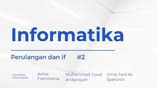 Tutorial Python Dasar ( if, else, elif, dan perulangan) - Part 2