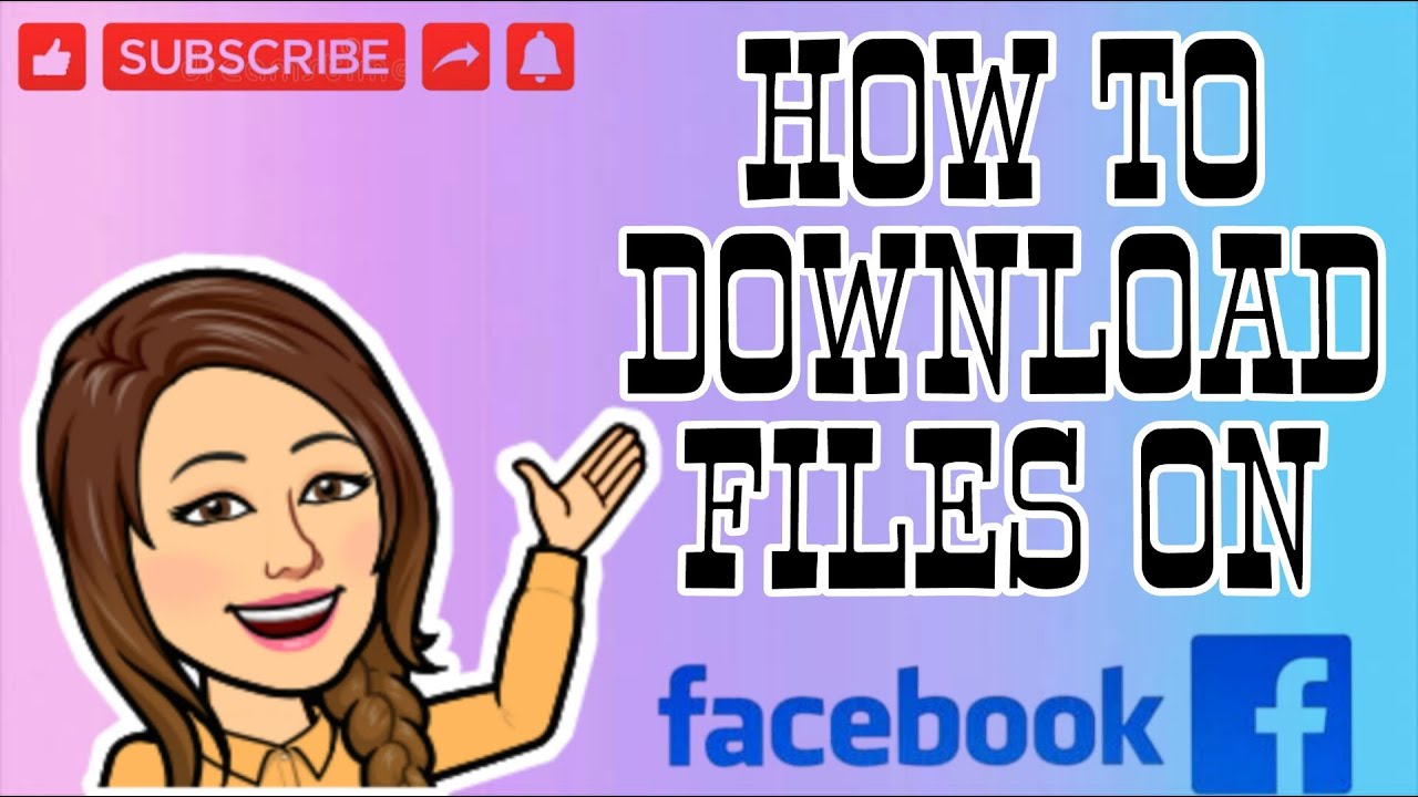 How To Download File On Facebook | Tutorial