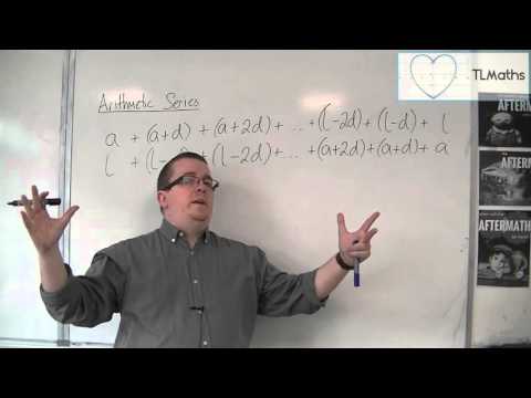 OCR MEI Core 2 5.13 Introducing Arithmetic Series