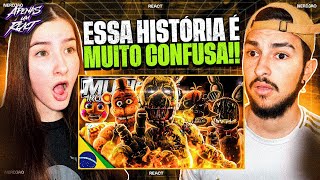 Apenas um react | Rap do Five Nights at Freddy's (Parte 1) - Queime com seus erros | IRON MASTER