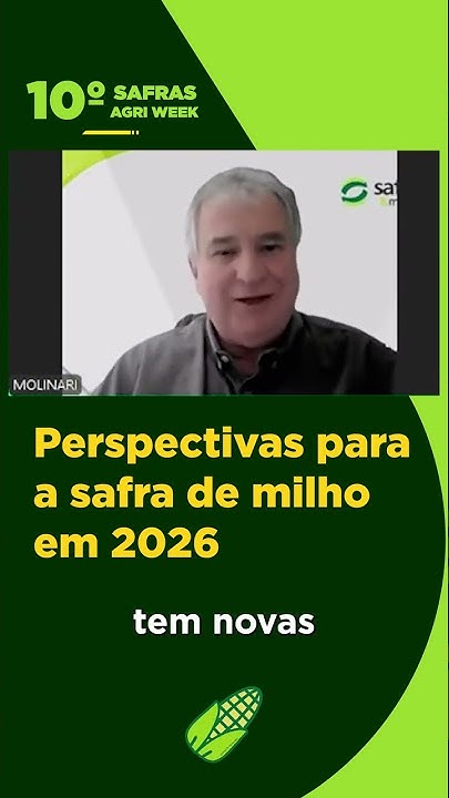 Perspectivas para a safra de milho em 2026