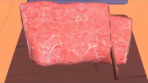 Satisfying and relaxing ASMR Mobile Games - Food Cutting