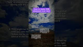 Celebrity How to make him obsessed over text... #relationship #forthegirls Wealth