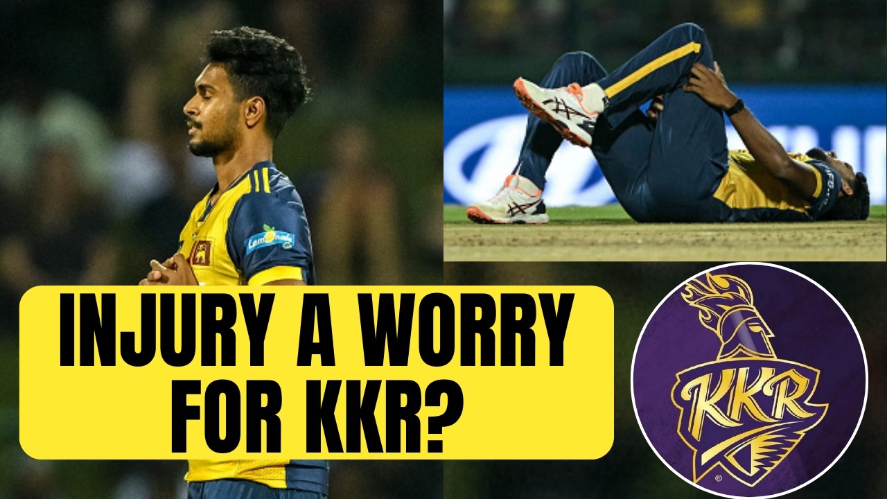 Matheesha Pathirana hobbles off field injured during SL vs AUS T20 World Cup game |Sports Today