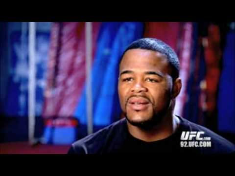 Rashad Evans UFC 92 Interview