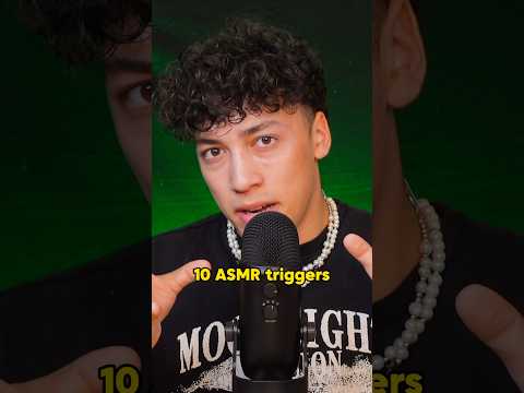 10 triggers in 10 seconds #asmr