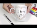 DIY by Panduro: Paint with porcelain pens