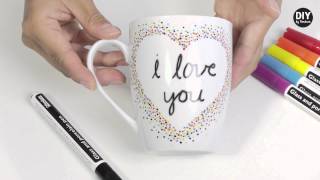 DIY by Panduro: Paint with porcelain pens