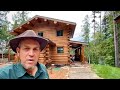 Angel Chalet Log Home- Elvie Visits With New Clients