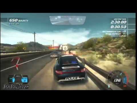 Need For Speed Hot Pursuit Spike Out Interceptor Challenge 37 Seconds
