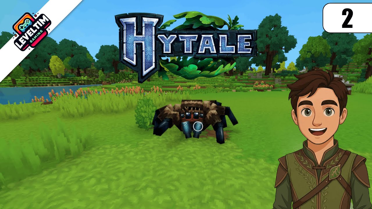 Ich breche ab... Dieses Spiel hat ein ernsthaftes SPINNEN-PROBLEM! | Hytale (#2) | LevelTim