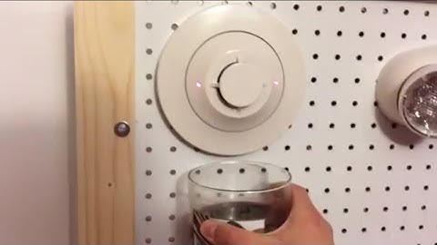 System Sensor 2151 Smoke Test #1 (Photoelectric)