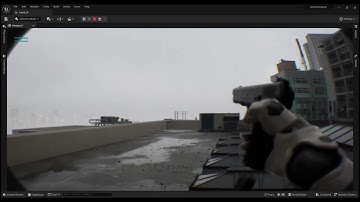 procedural Gun recoil Animation | UE5 | FPS  Test 2