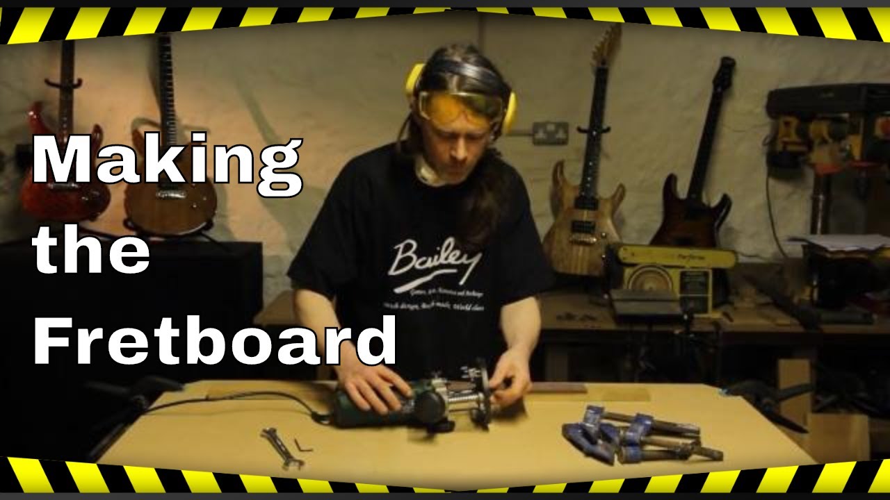 Build Your Own Guitar - Making the Fretboard - How we do it