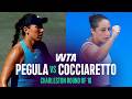 Jessica Pegula vs. Elisabetta Cocciaretto | 2026 Charleston Round of 16 | WTA Match Highlights
