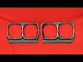 1968 1969 Skylark Headlight Surround Bezels