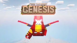 FTB Genesis EP6 IRON MAN with PneumaticCraft Armor