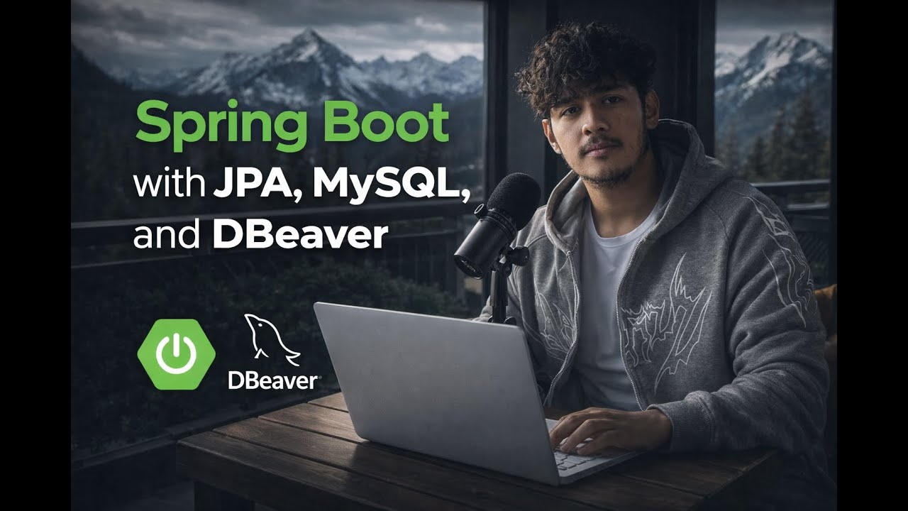 Spring Boot JPA with MySQL & DBeaver | Lecture 5 | Database Integration ...