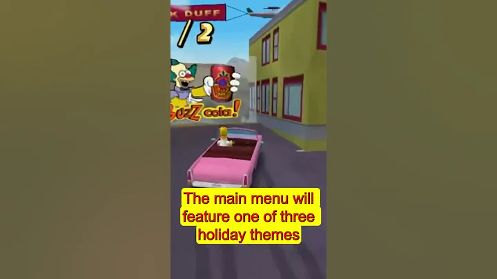 Did you know that in THE SIMPSONS: HIT & RUN...