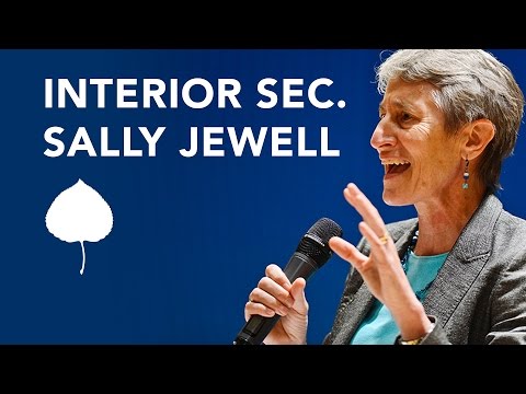 A Conversation with Secretary Sally Jewell