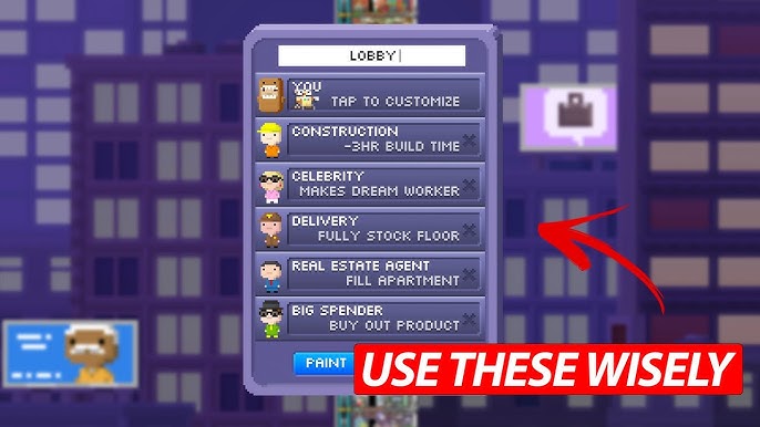 Since there was a good bit of interest, here's how to hack Tiny Tower  with Cheat Engine : r/tinytower