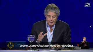 Ecuador Debate 2021 garantizó intercambio de propuestas de binomios  presidenciales