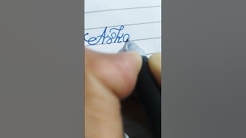 requested comment Arka in cursive handwriting l comment your name l#calligraphy #supriya Writer