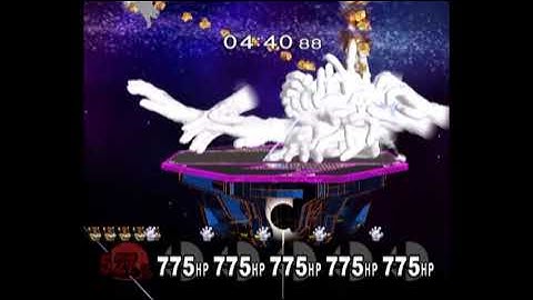 Super Smash Bros. Melee CrazyMod UE/Debug Menu - Custom Classic Mode : 26 Master Hand