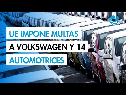 La UE impone multas a Volkswagen y 14 grandes automotrices por cártel de reciclaje de autos